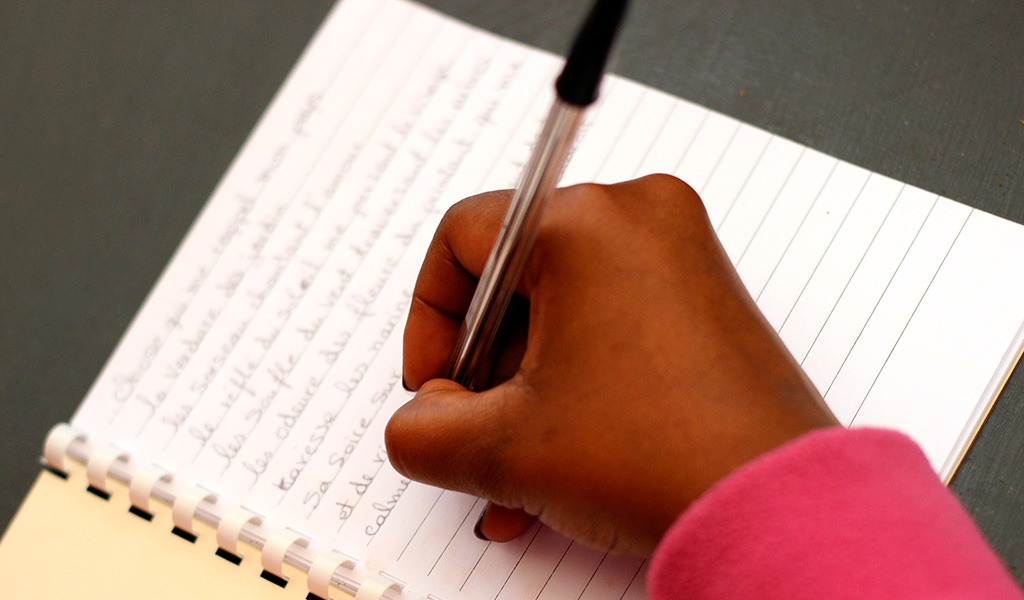 atelier d'écriture